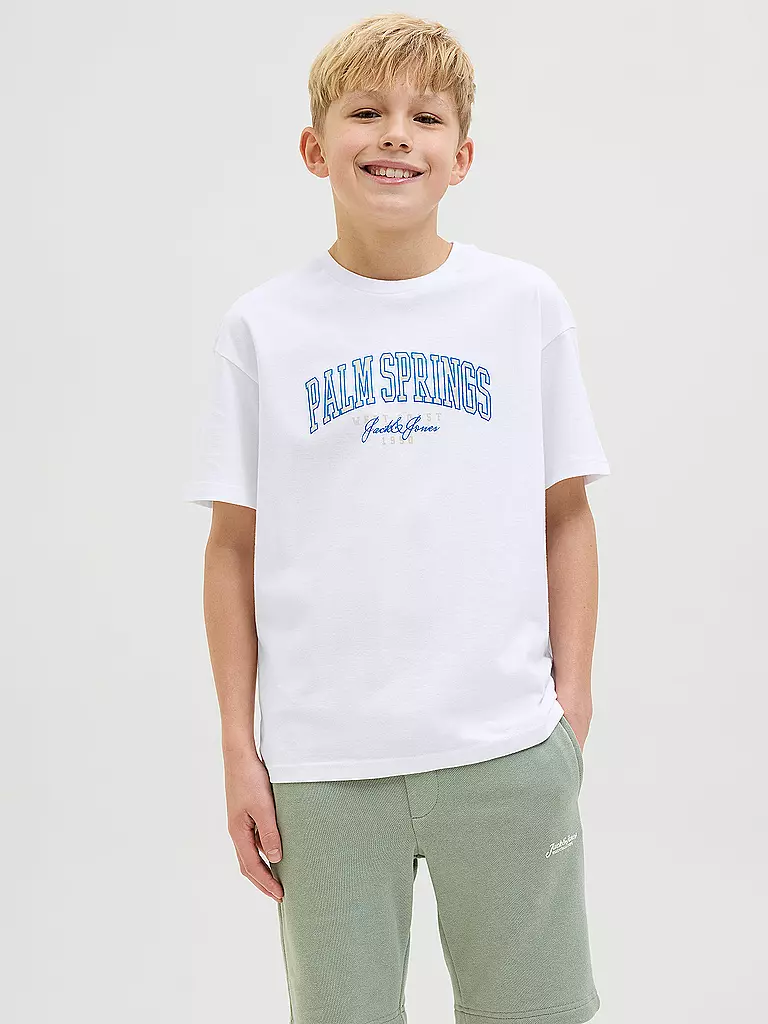 JACK & JONES | Jungen T-Shirt JJDETROIT | petrol