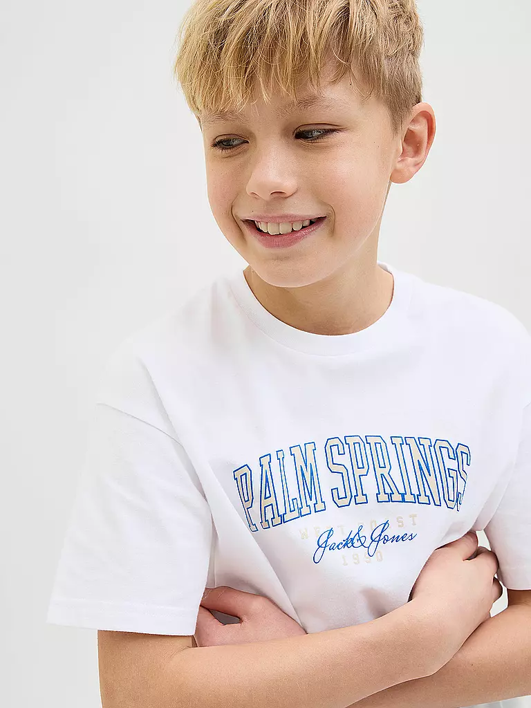 JACK & JONES | Jungen T-Shirt JJDETROIT | petrol