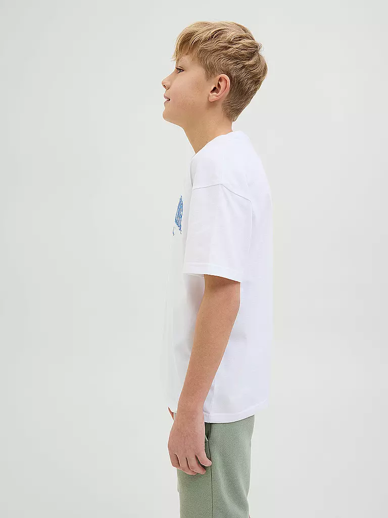JACK & JONES | Jungen T-Shirt JJDETROIT | petrol