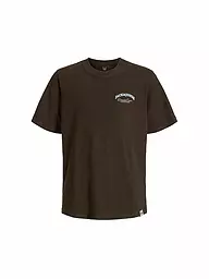 JACK & JONES | Jungen T-Shirt JJEBRANDES  | braun