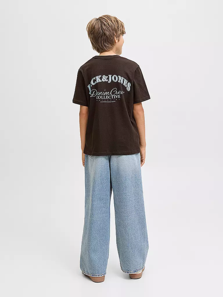 JACK & JONES | Jungen T-Shirt JJEBRANDES  | braun