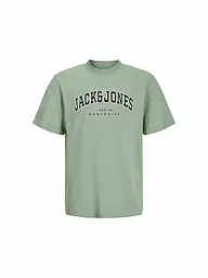 JACK & JONES | Jungen T-Shirt JJECALEB  | hellgrün