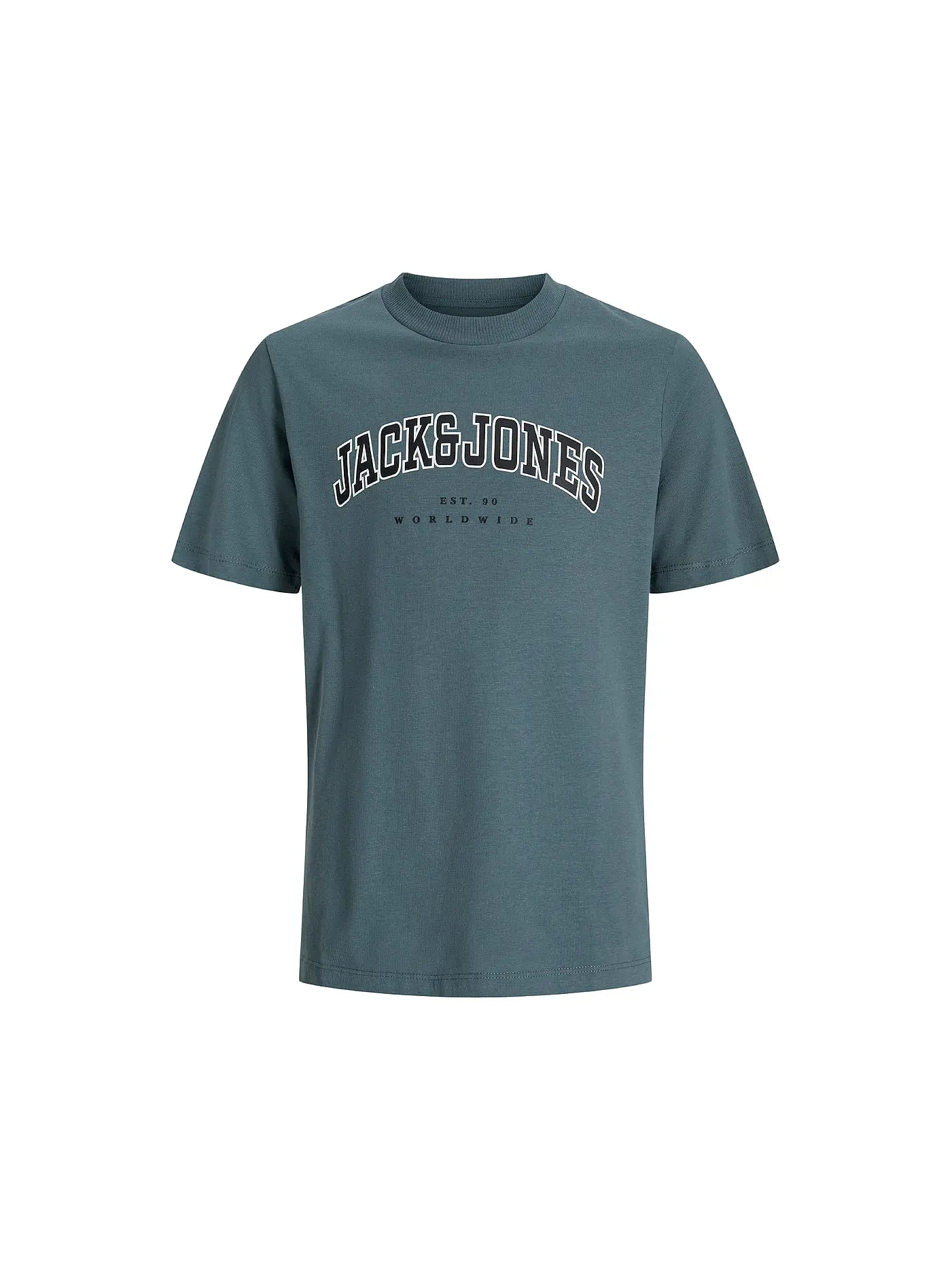 JACK & JONES | Jungen T-Shirt  JJECALEB VARSITY TEE  | blau