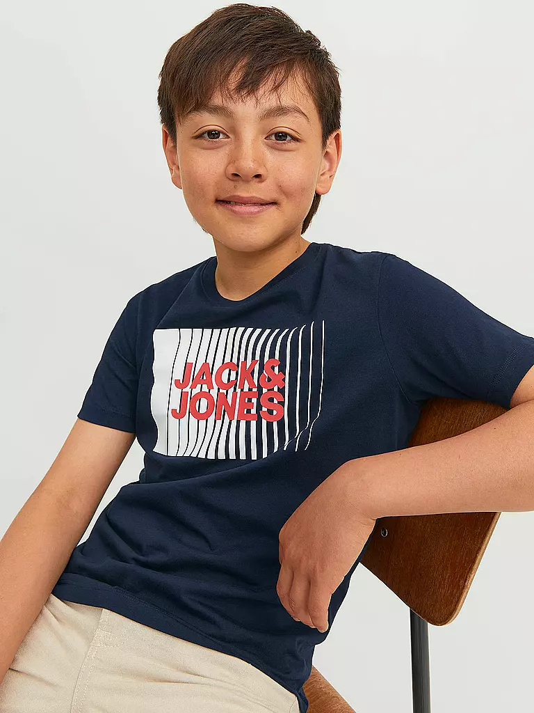 JACK & JONES | Jungen T-Shirt JJECORP | weiss