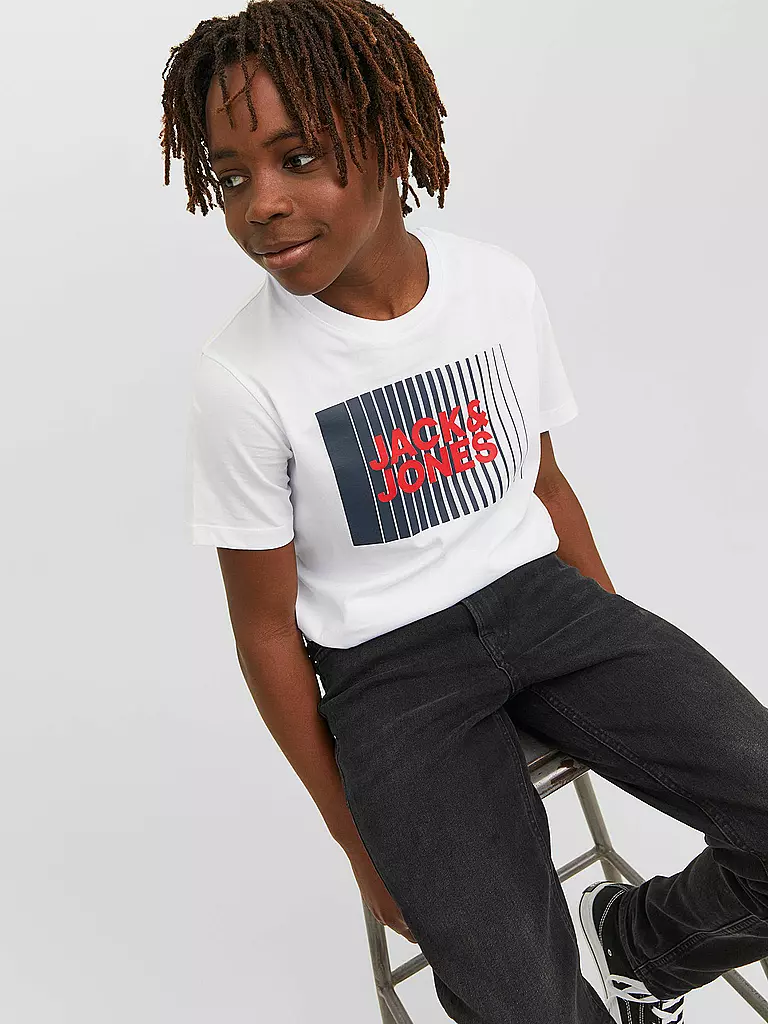 JACK & JONES | Jungen T-Shirt JJECORP | dunkelblau