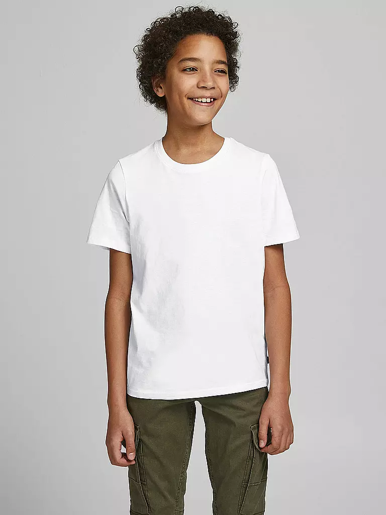 JACK & JONES | Jungen T-Shirt JJEORGANIC | schwarz