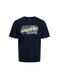 JACK & JONES | Jungen T-Shirt JJHAWAII | dunkelblau
