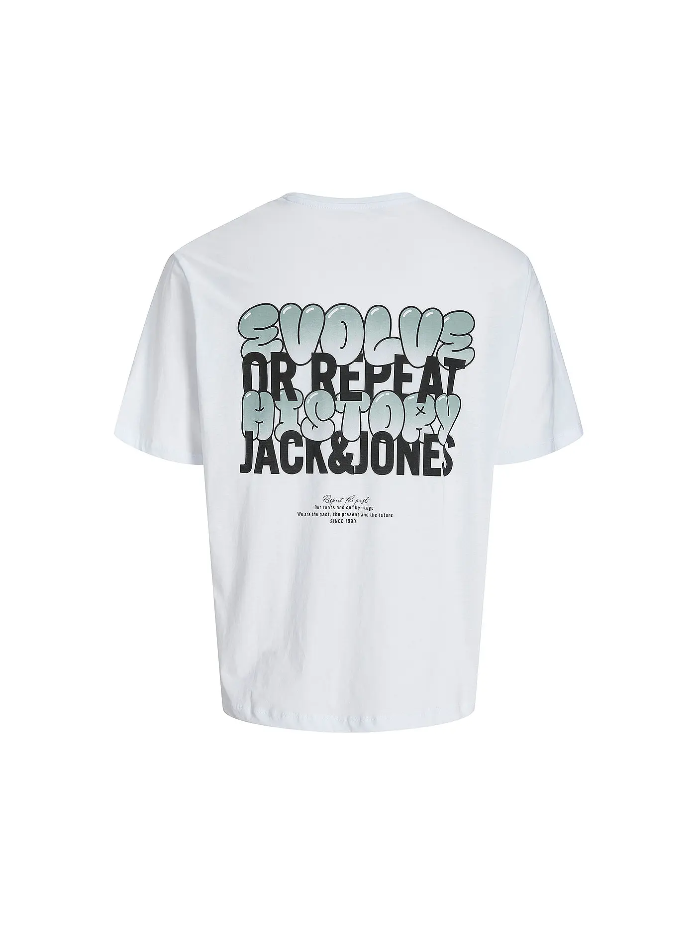 JACK & JONES | Jungen T-Shirt JJWOBLY | weiss