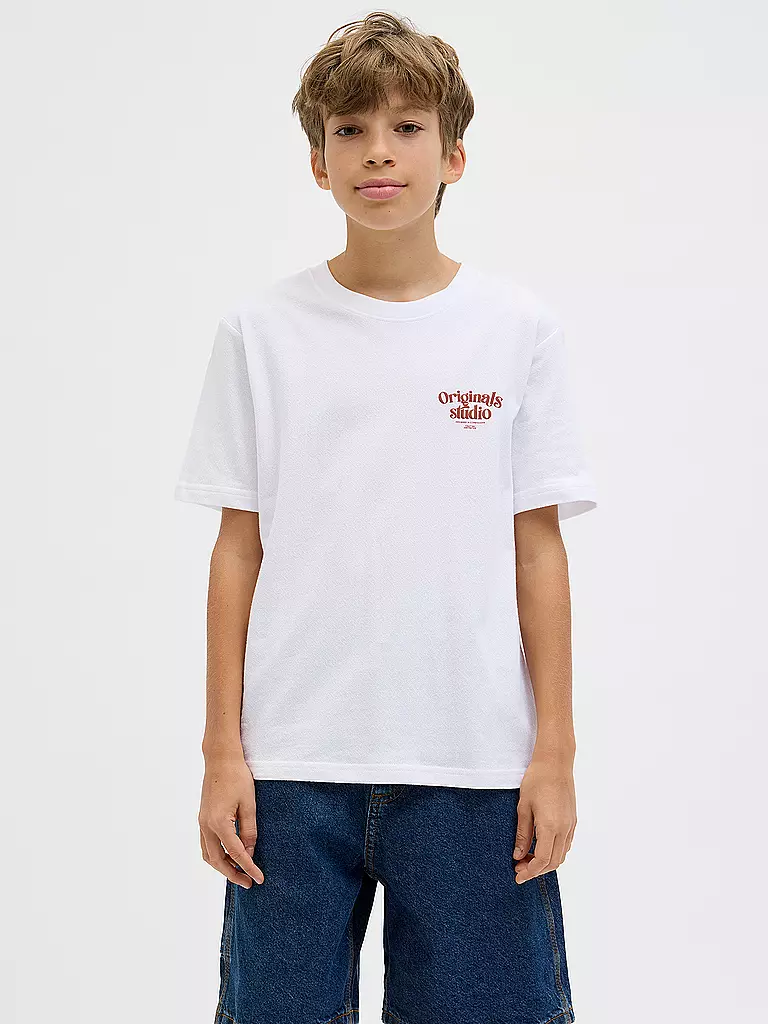 JACK & JONES | Jungen T-Shirt JORACAPULCO | hellblau