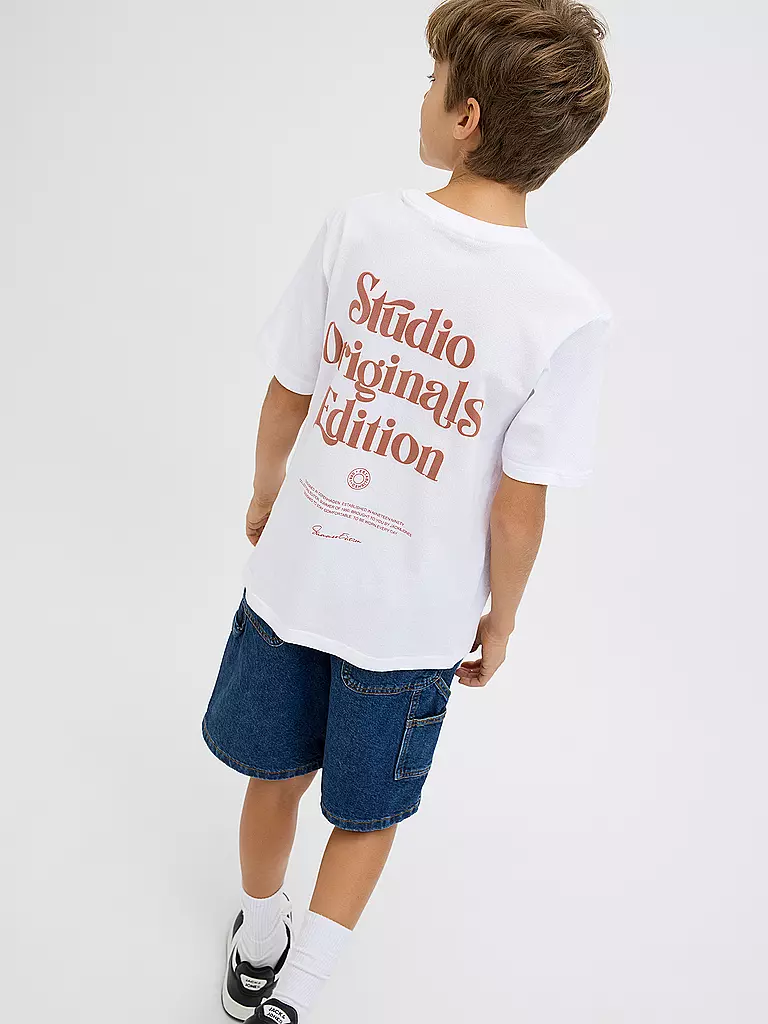 JACK & JONES | Jungen T-Shirt JORACAPULCO | hellblau