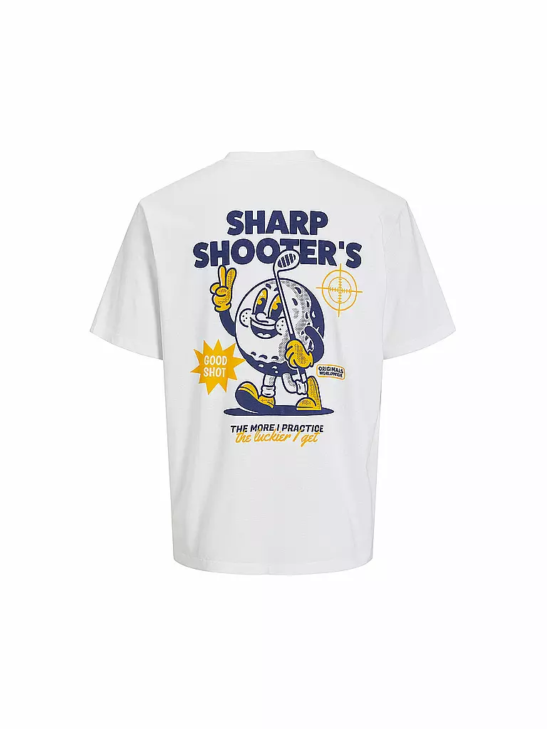 JACK & JONES | Jungen T-Shirt JORBIGWIG | creme