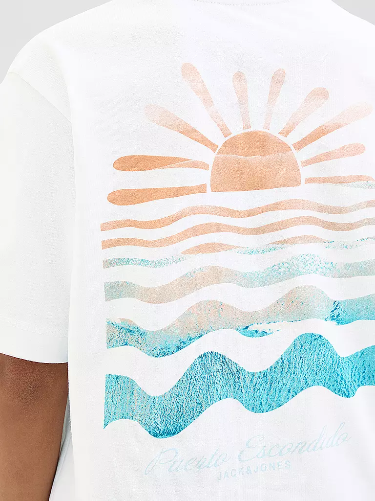 JACK & JONES | Jungen T-Shirt JORCANGGU SUMMER | beige