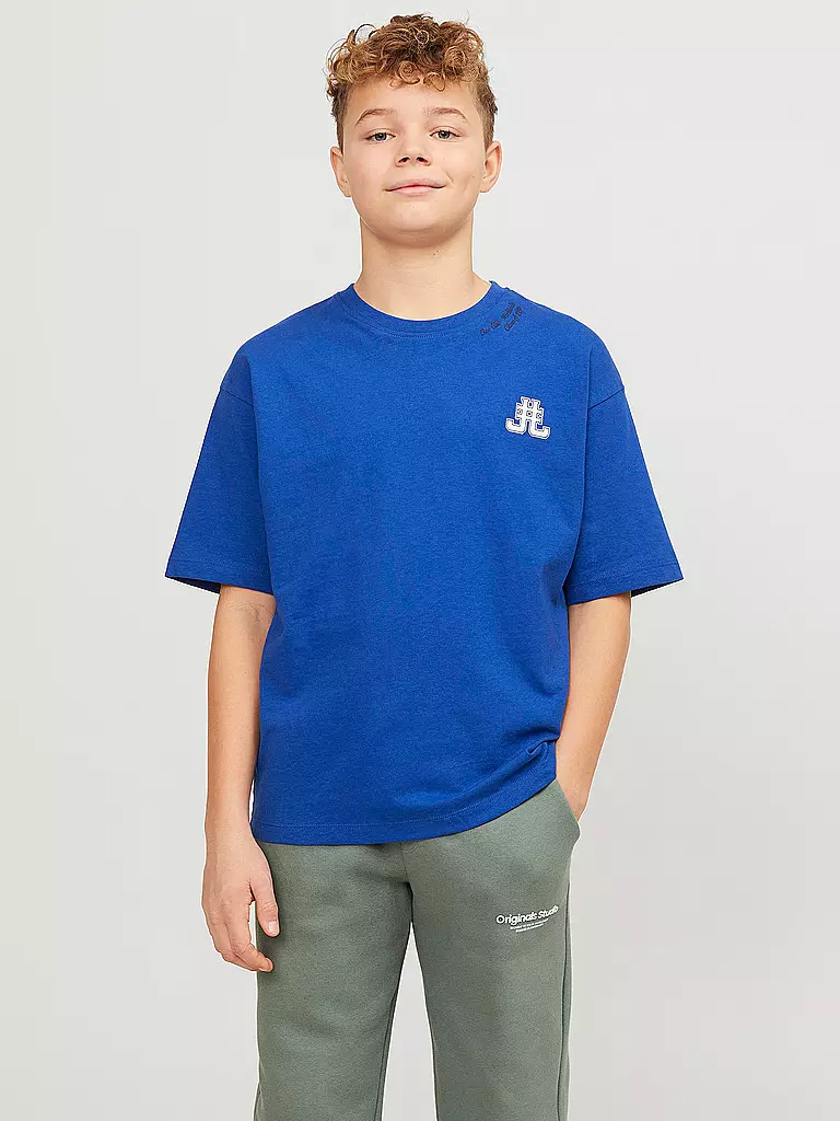 JACK & JONES | Jungen T-Shirt JORCOLE | dunkelblau