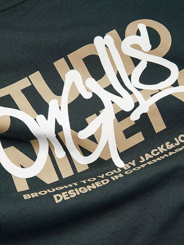 JACK & JONES | Jungen T-Shirt JORSILVERLAKE | schwarz