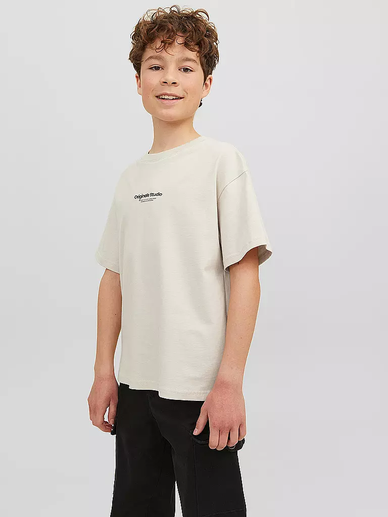 JACK & JONES | Jungen T-Shirt JORVESTERBRO | schwarz