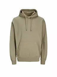 JACK & JONES | Kapuzensweater - Hoodie JJECHARGE | hellbraun