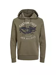 JACK & JONES | Kapuzensweater - Hoodie JJFONNE | olive