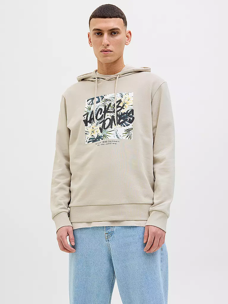 JACK & JONES | Kapuzensweater - Hoodie JJHAWAII | schwarz