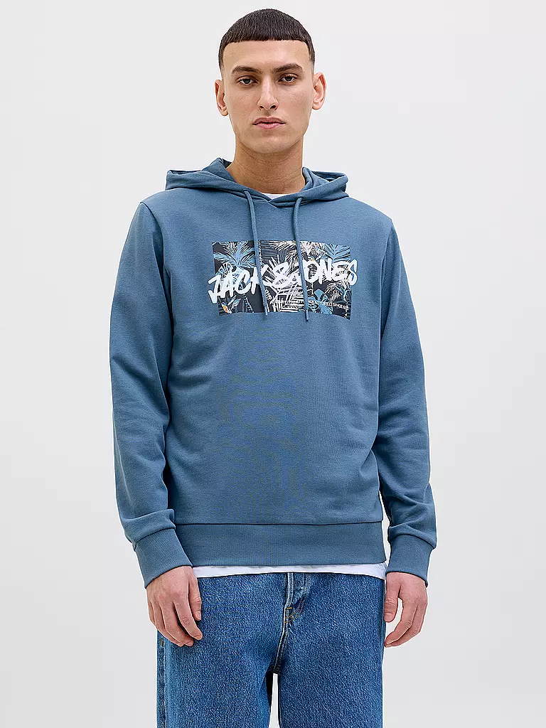 JACK & JONES | Kapuzensweater - Hoodie JJHAWAII | schwarz