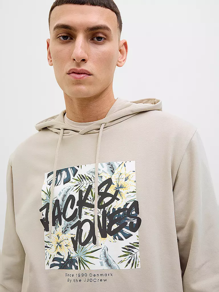 JACK & JONES | Kapuzensweater - Hoodie JJHAWAII | schwarz