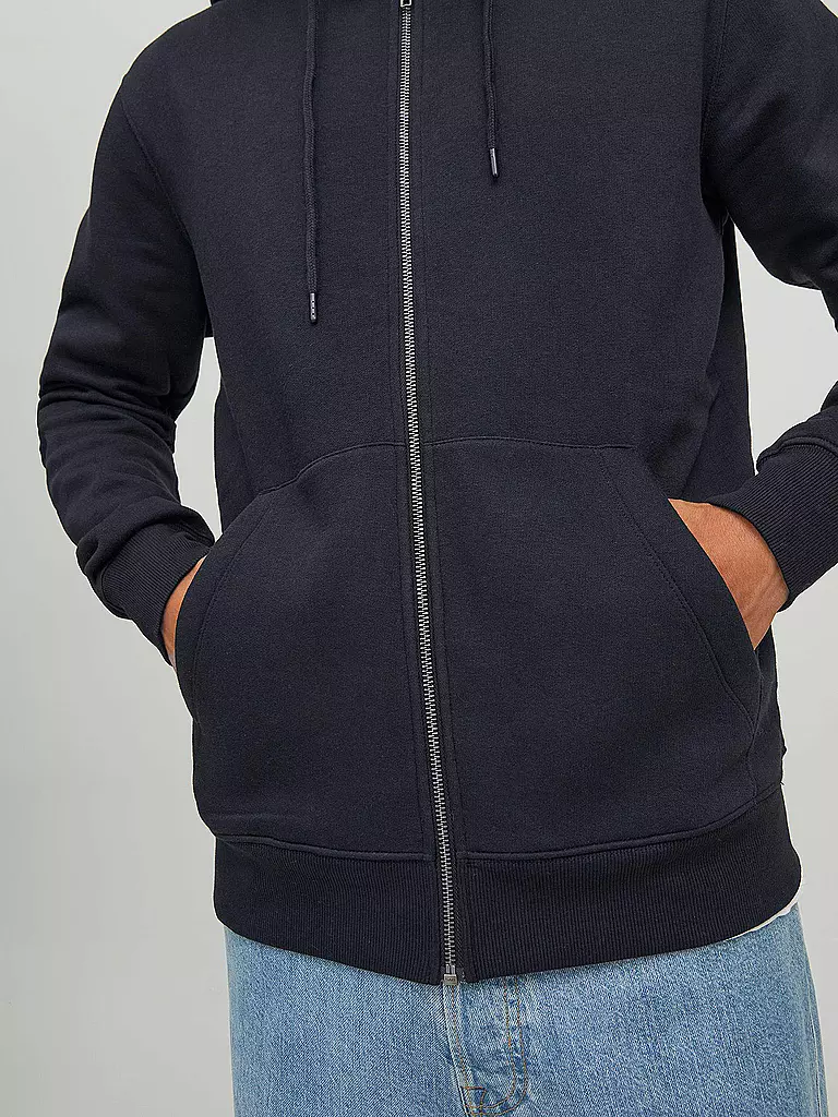 JACK & JONES | Kapuzensweatjacke JJESTAR | grau