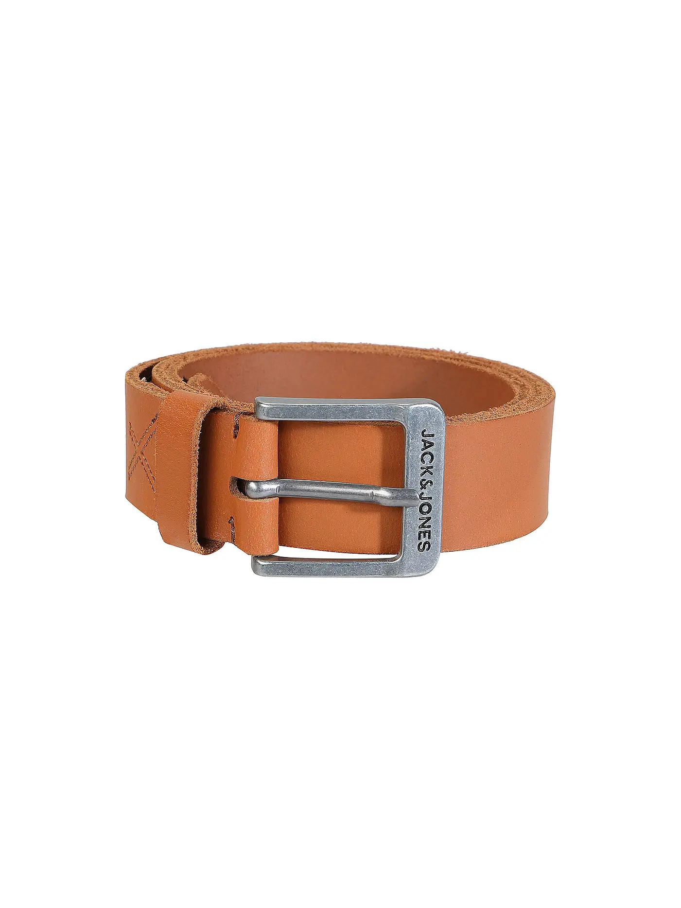 JACK & JONES | Ledergürtel JACROCK | hellbraun