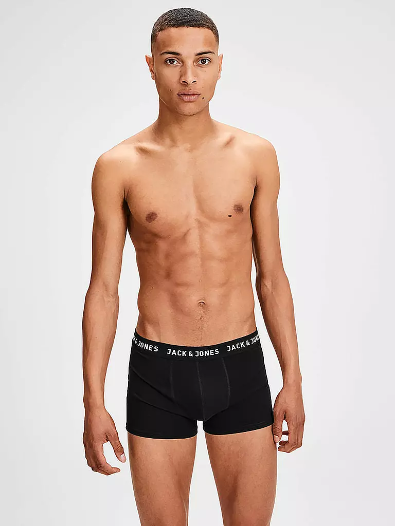 JACK & JONES | Pants 5er Pkg. JACHUEY | schwarz