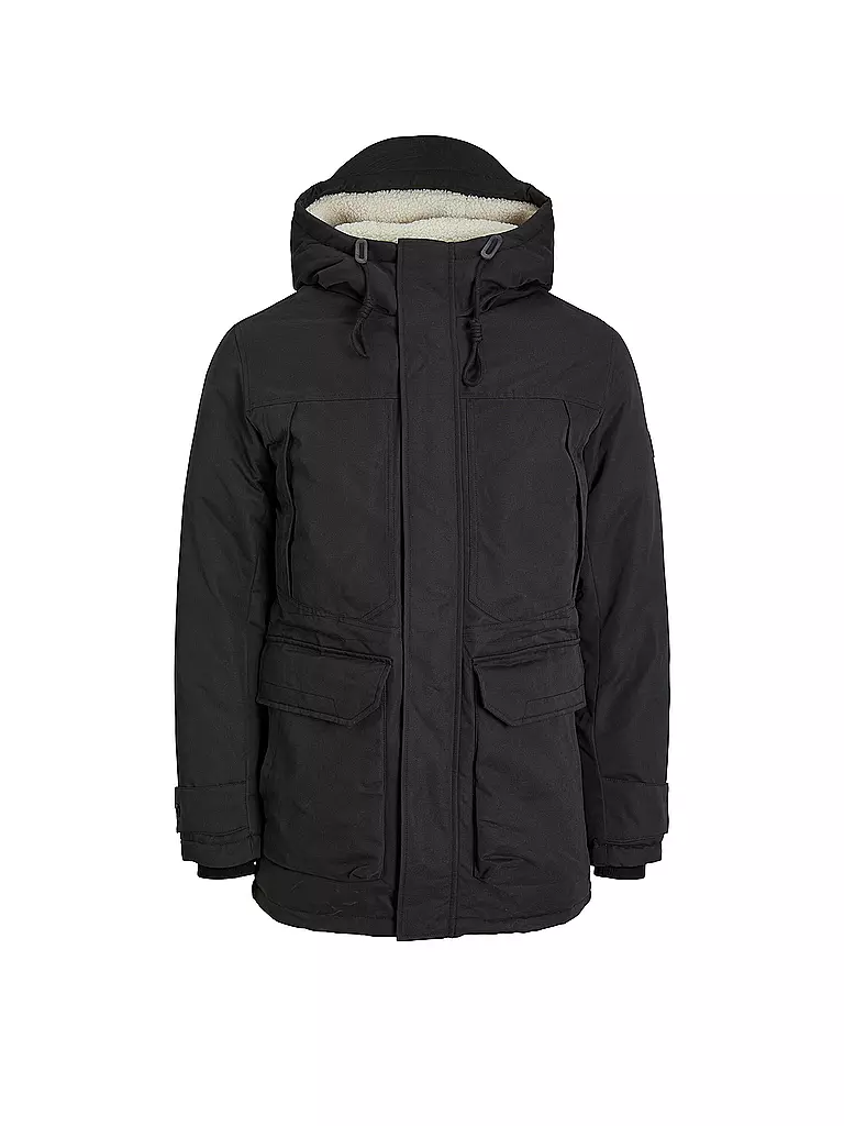 JACK & JONES | Parka JJECLIP | schwarz
