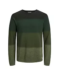 JACK & JONES | Pullover JJEHILL | dunkelgrün