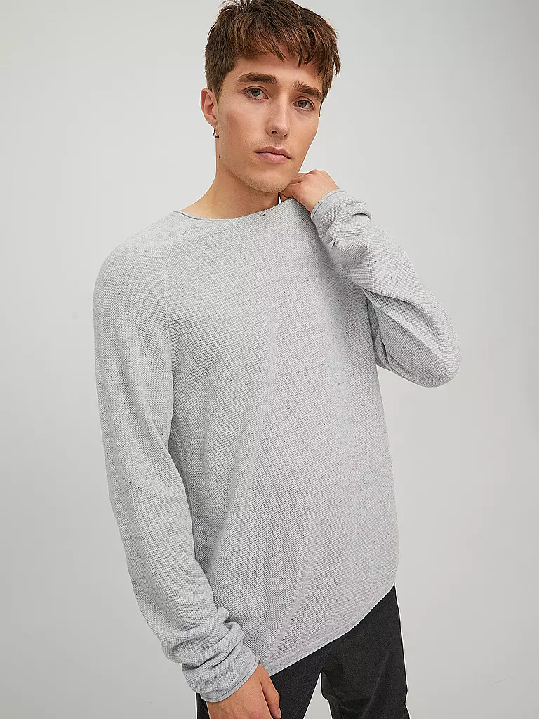 JACK & JONES | Pullover  JJEHILL | hellbraun