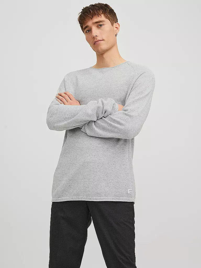 JACK & JONES | Pullover  JJEHILL | hellbraun