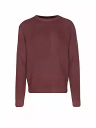 JACK & JONES | Pullover JJPANNEL | dunkelrot