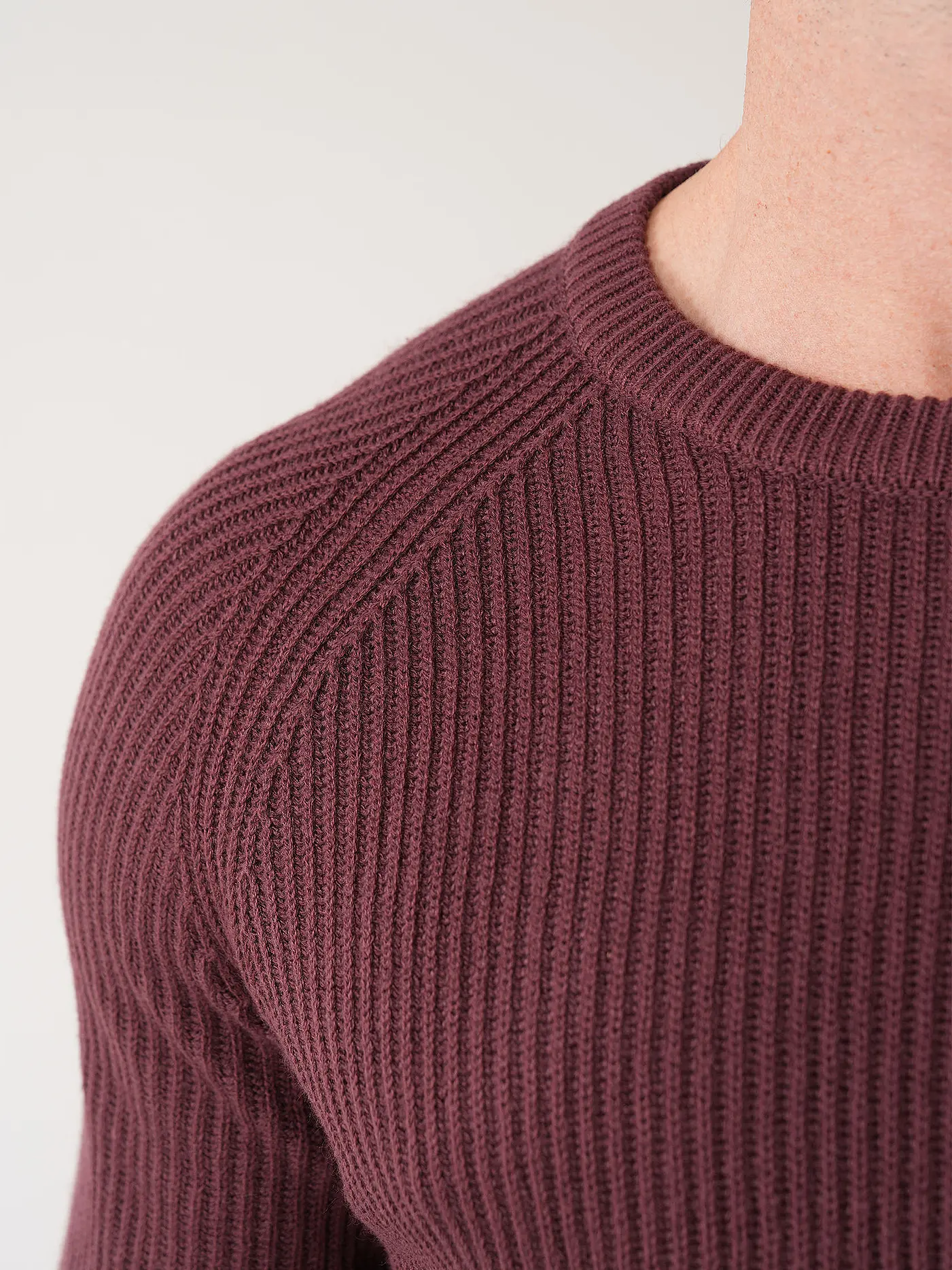 JACK & JONES | Pullover JJPANNEL | dunkelrot