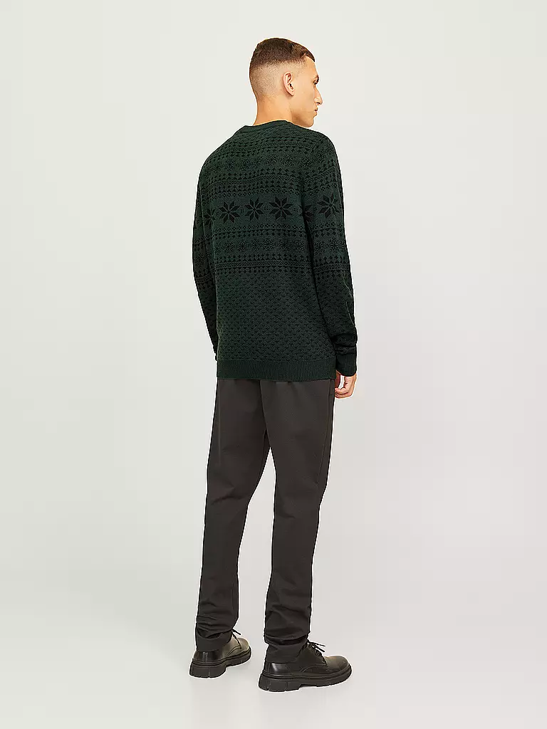 JACK & JONES | Pullover JJXMAS GABRIEL | dunkelblau
