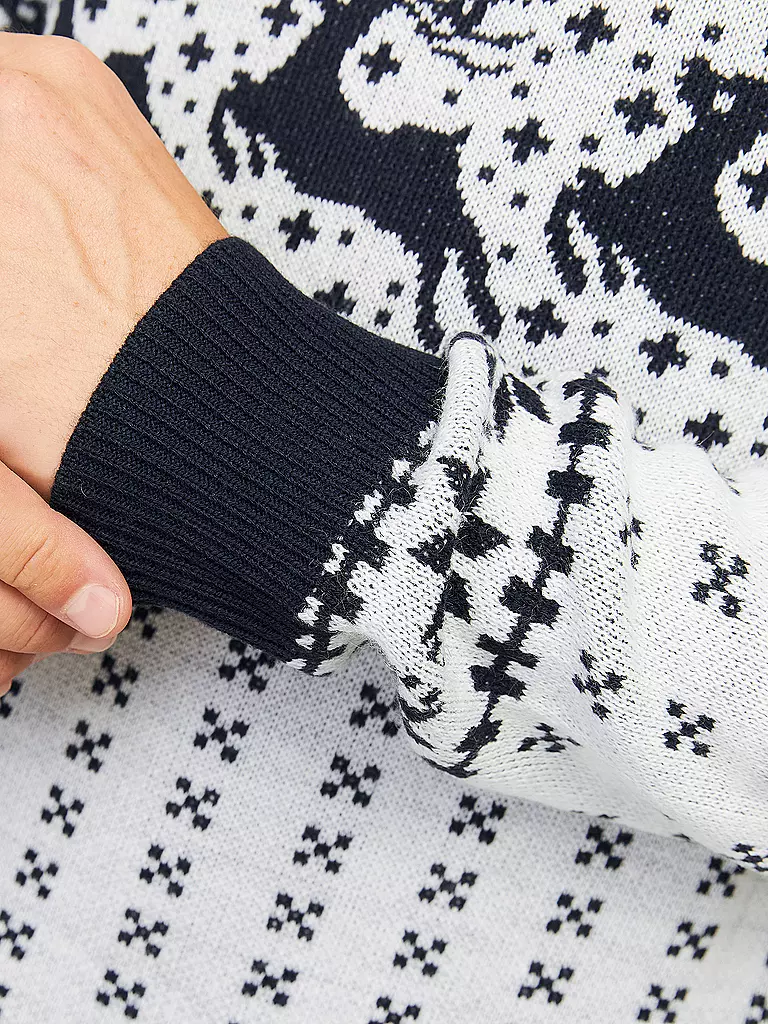 JACK & JONES | Pullover JJXMAS GABRIEL | schwarz