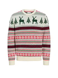 JACK & JONES | Pullover JJXMAS | Dunkelgrün