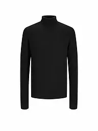 JACK & JONES | Rollkragenpullover JJPANNEL | schwarz