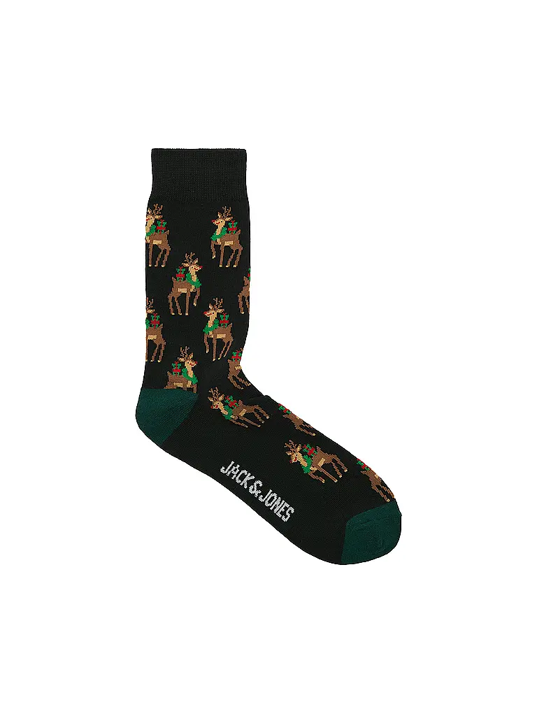 JACK & JONES | Socken JACXMAS | Dunkelgrün