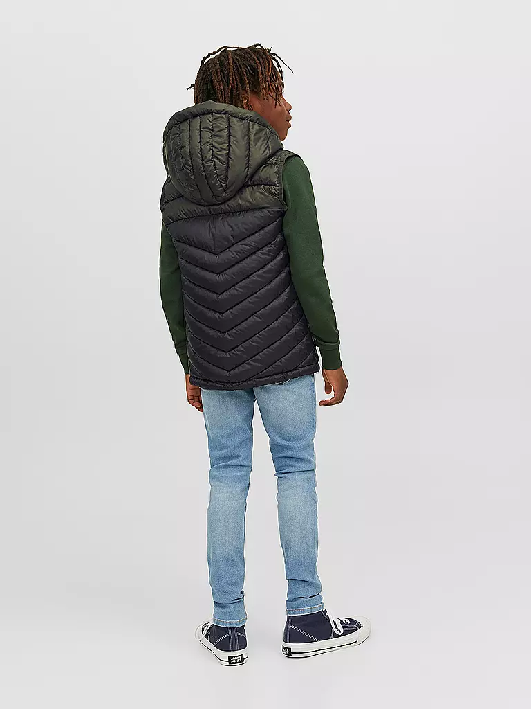 JACK & JONES | Steppgilet  JJEHERO | dunkelblau