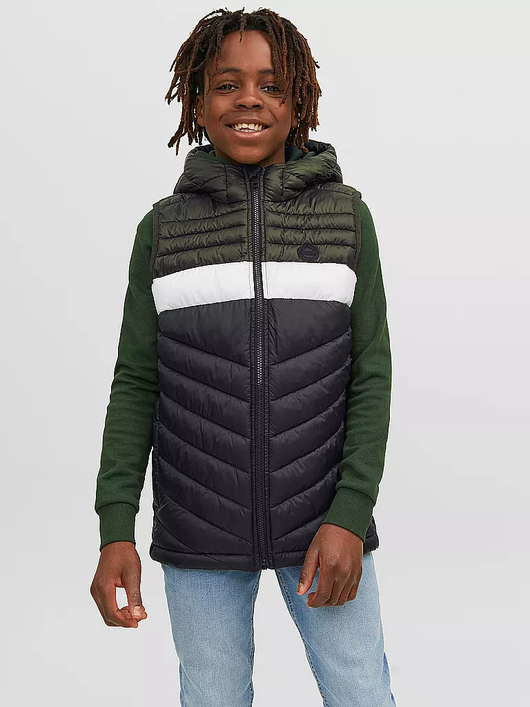 JACK & JONES | Steppgilet  JJEHERO | dunkelblau