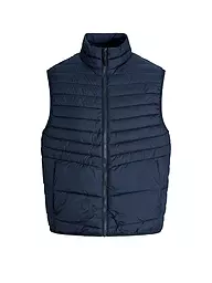JACK & JONES | Steppgilet JJESTATE | dunkelblau