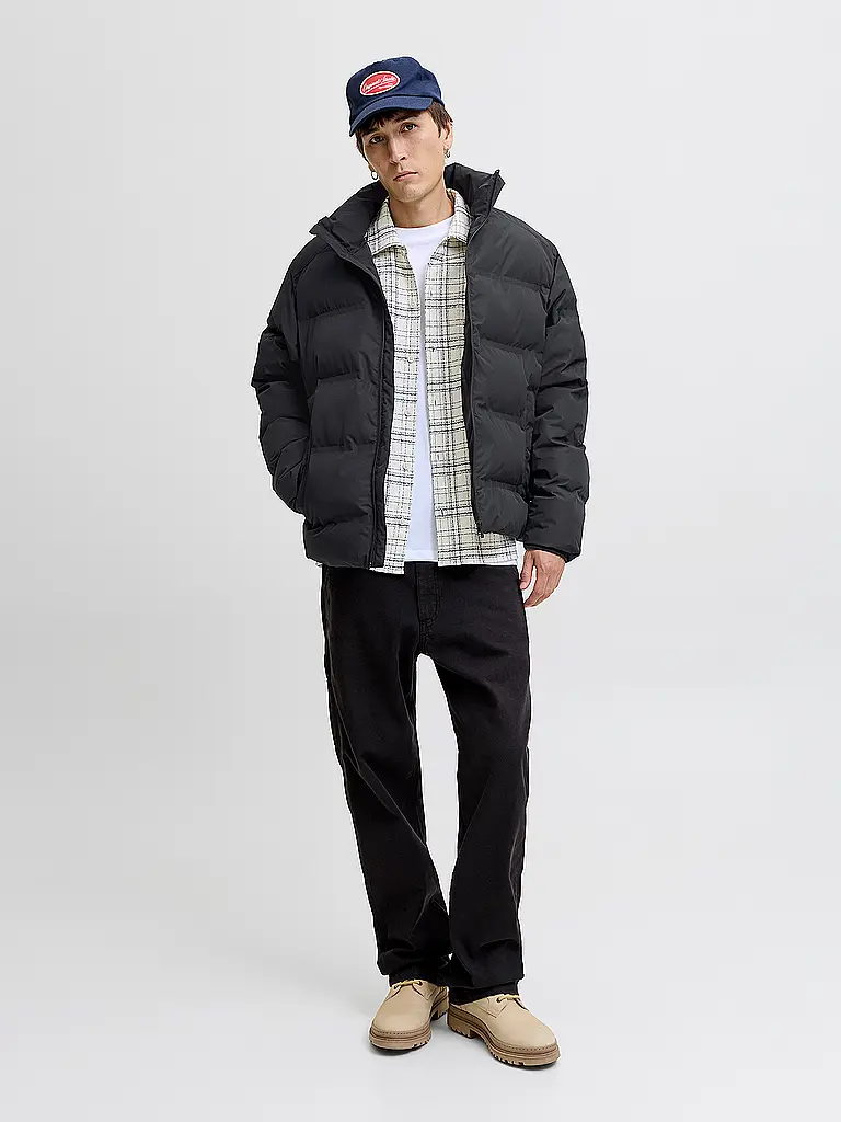 JACK & JONES | Steppjacke JJESOHO | schwarz