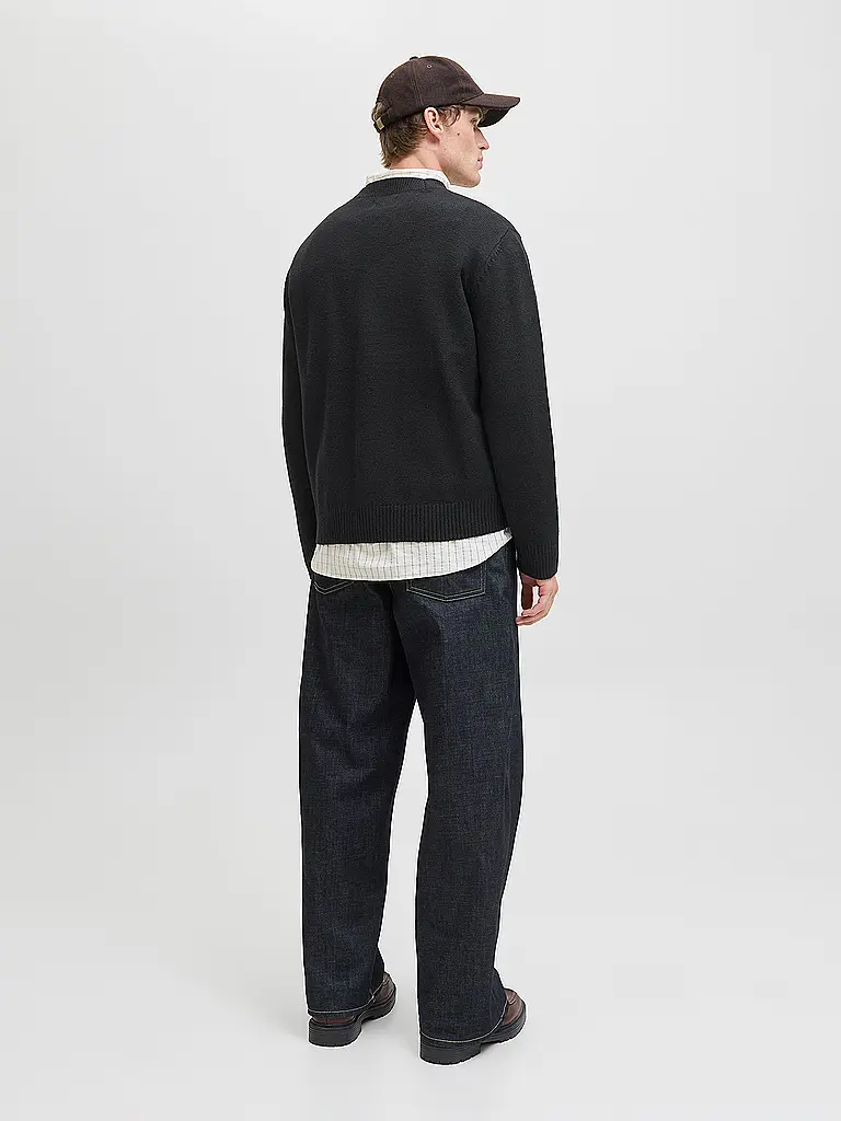 JACK & JONES | Strickjacke JORNORREBRO | schwarz