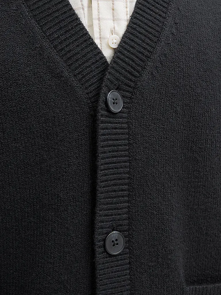 JACK & JONES | Strickjacke JORNORREBRO | schwarz