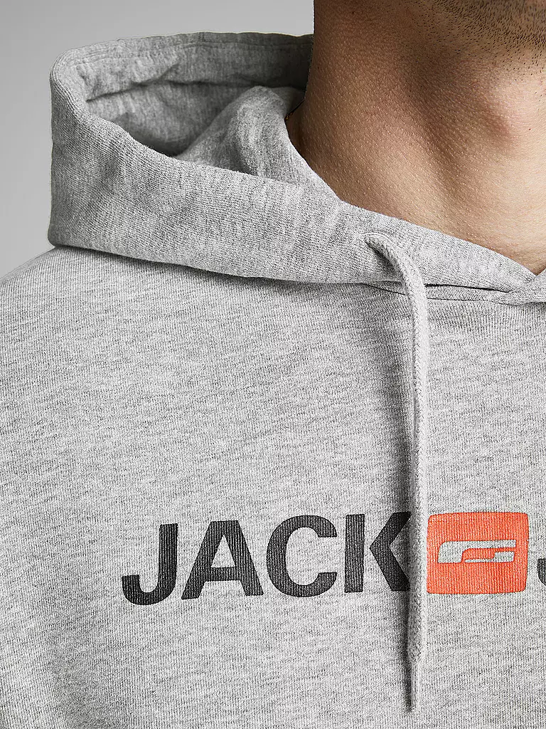 JACK & JONES | Sweater-Hoodie | schwarz