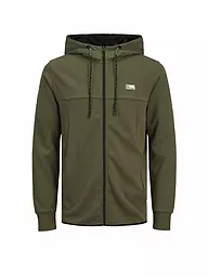 JACK & JONES | Sweatjacke JCOAIR | olive