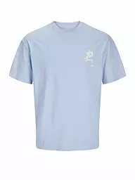 JACK & JONES | T-Shirt JJCHARGE  | hellblau