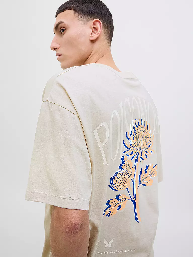 JACK & JONES | T-Shirt JJCHARGE | hellblau