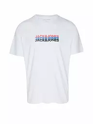 JACK & JONES | T-Shirt JJCYBER | Weiss