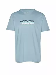 JACK & JONES | T-Shirt JJCYBER | Hellblau